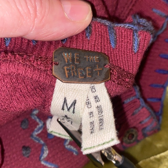 Free People- we the free thermal style pullover top - Picture 6 of 7